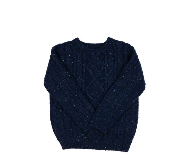 Modrý vzorovaný svetr Primark 