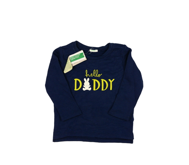 Nová modrá mikina Benetton 