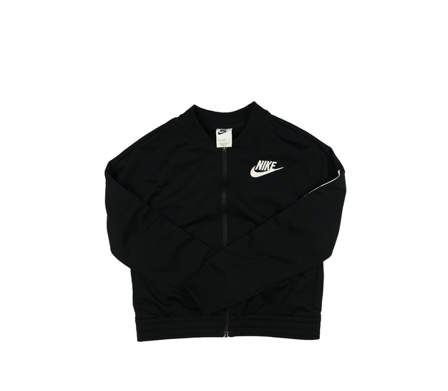 Černá sportovní kratší mikina Nike 