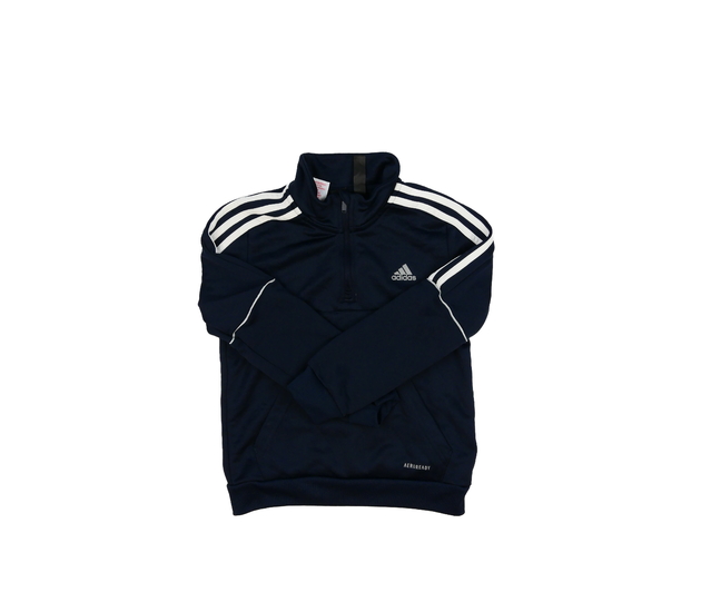 Modrá sportovní mikina Adidas