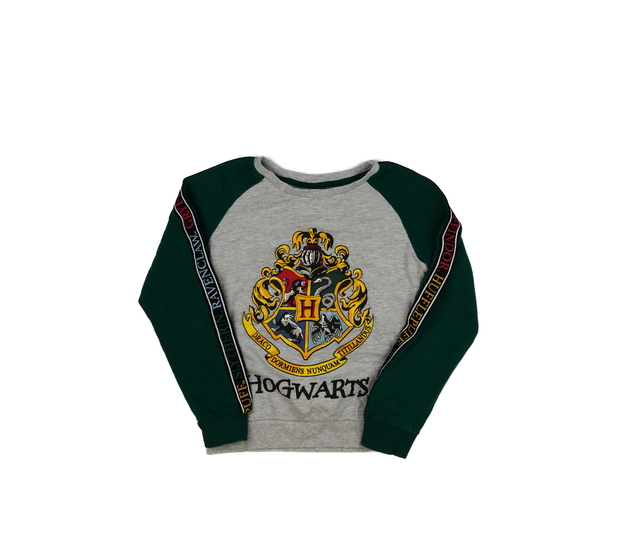 Zeleno-šedá mikina Harry Potter 