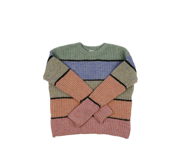 Pruhovaný barevný svetr Next