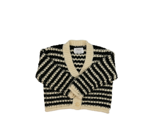 Žinylkový svetr s podílem vlny z alpaky Zara