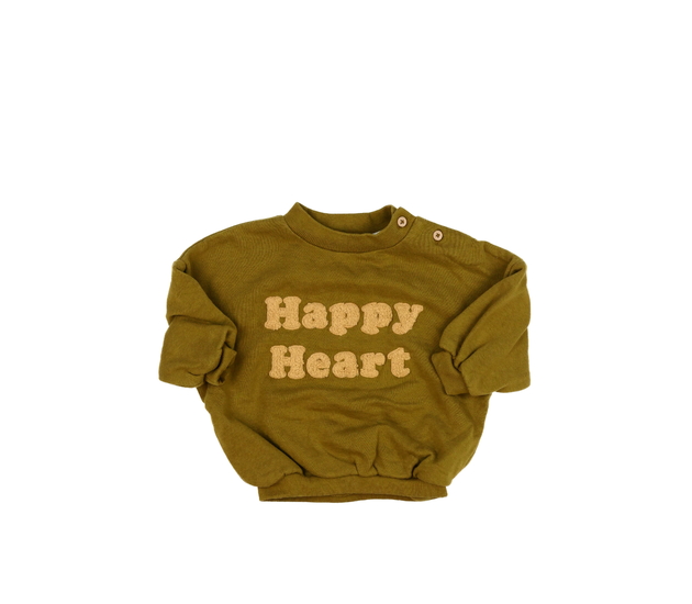 Hnědá mikina s nápisem George