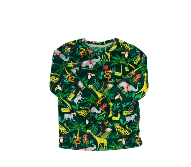 Zelená vánoční mikina Tu