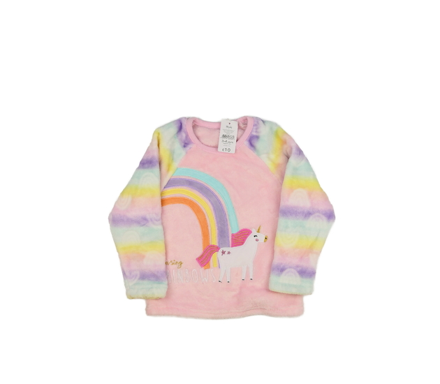 Nová růžová chlupatá mikina Nutmeg