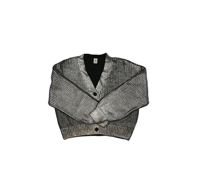 Šedý kratší kardigan Tu 