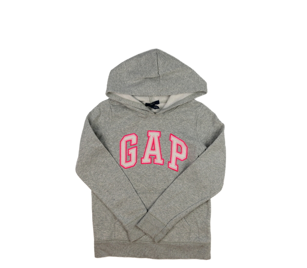 Šedá melírovaná mikina Gap 