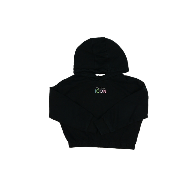 Černá kratší mikina M&S