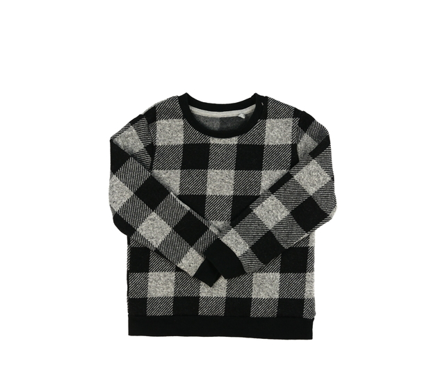 Kostkovaná mikina Nutmeg