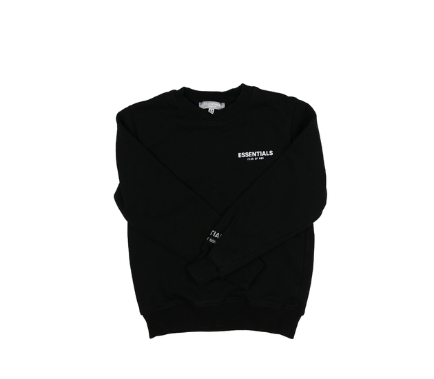 Černá mikina s nápisy