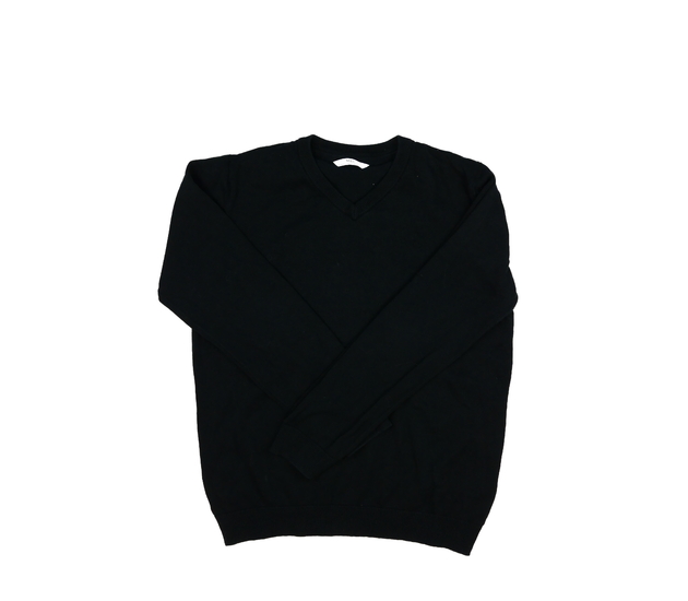 Černý přízový svetr M&S