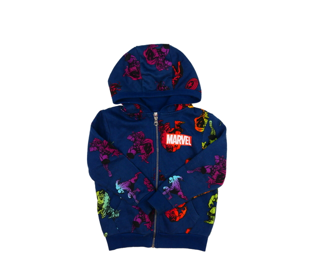 Modrá mikina s hrdiny Avengers Marvel Next