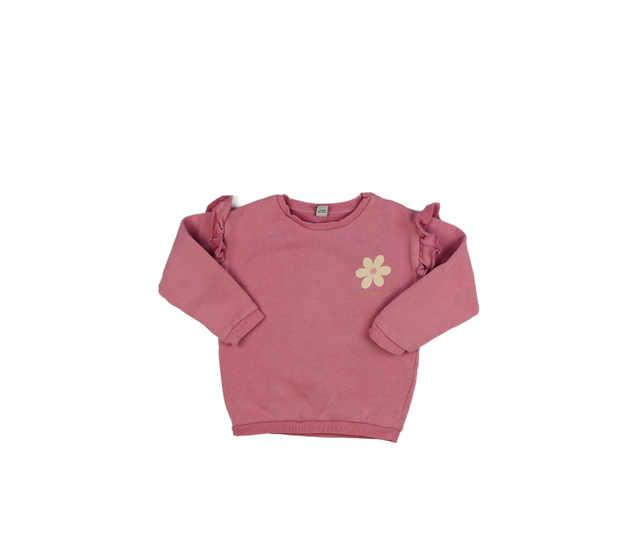 Růžová mikina s volánky Tu 