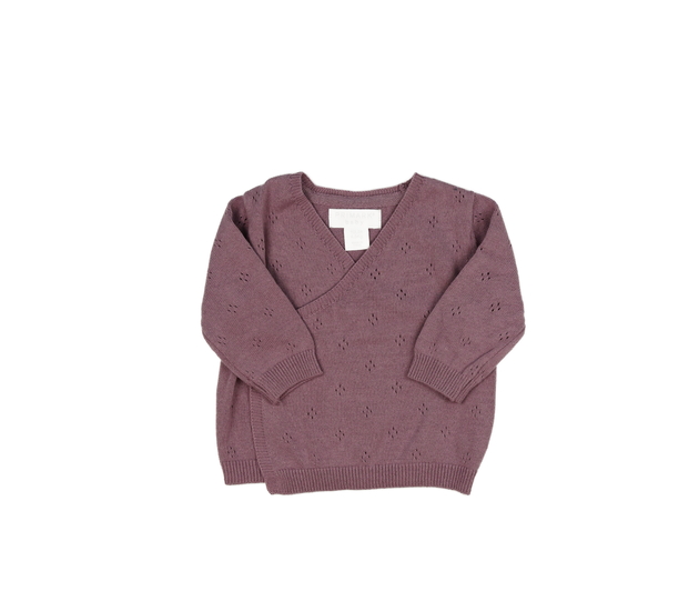 Fialový madeirový svetřík Primark 