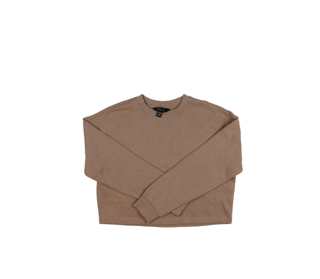 Starorůžová crop mikina New Look 