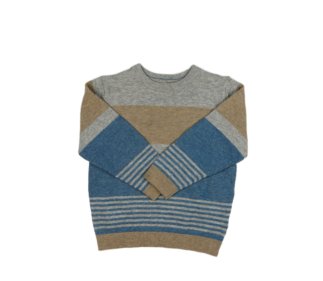 Pruhovaný světlý svetr Next