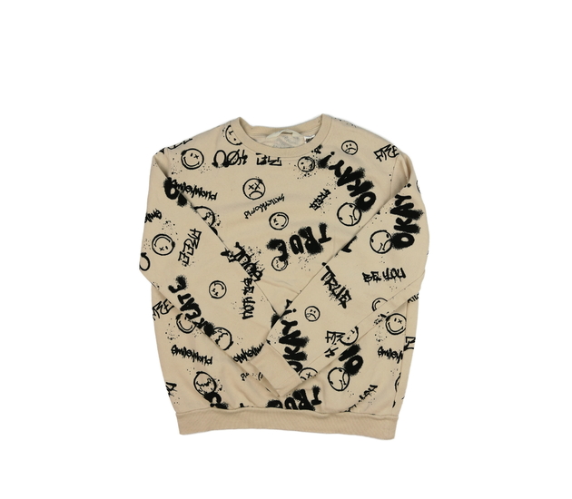 Hnědá cool mikina H&M