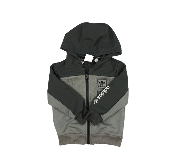 Šedá sportovní mikina Adidas