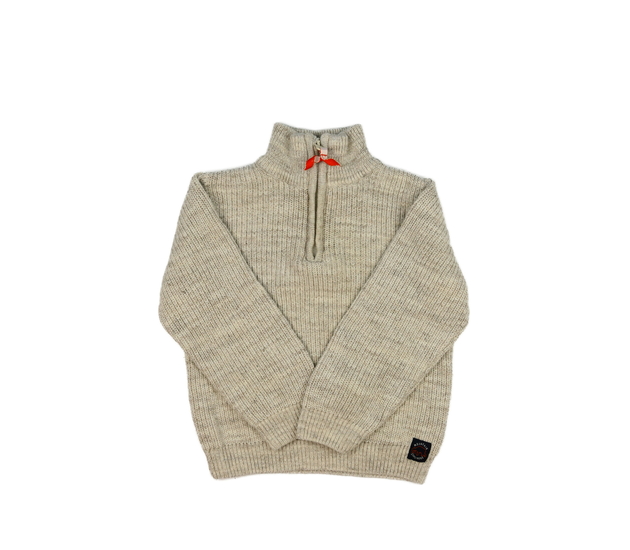 Světlý přízový svetr H&M