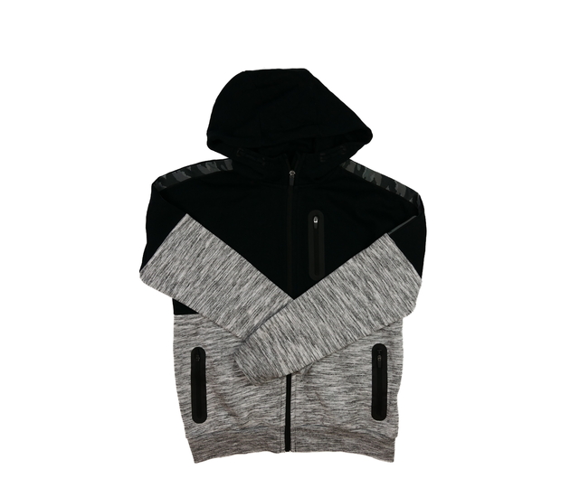 Černo-šedá mikina Nutmeg