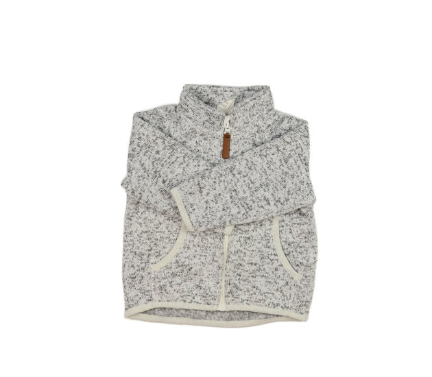 Šedá melírovaná mikina H&M