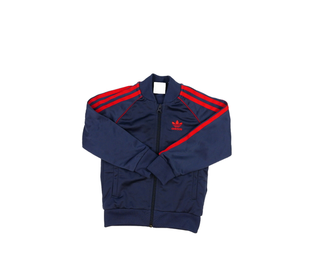 Tmavá sportovní mikina Adidas