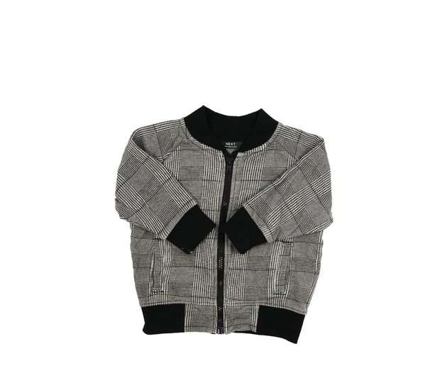 Šedo-černá mikina Next