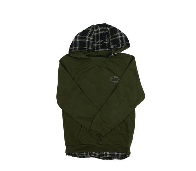 Zelená mikina s kapucí George