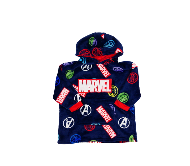 Modrá oversize teplá mikina Marvel Primark