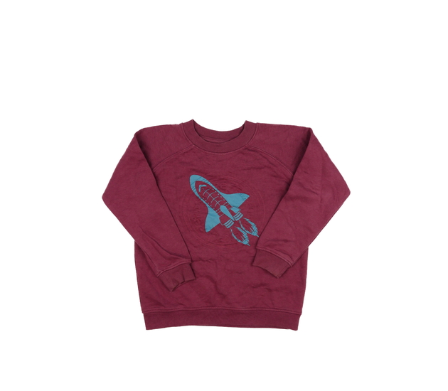Bordo mikina s raketou Primark 