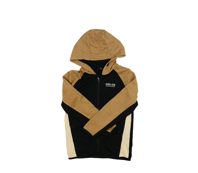 Hnědo-černá mikina George