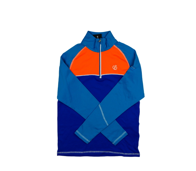 Modrá slabá sportovní mikina 