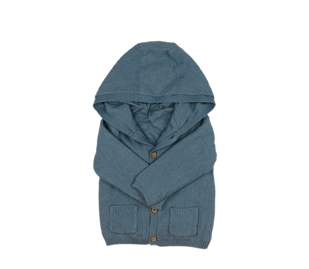 Modrý svetr s podšívkou Tu 