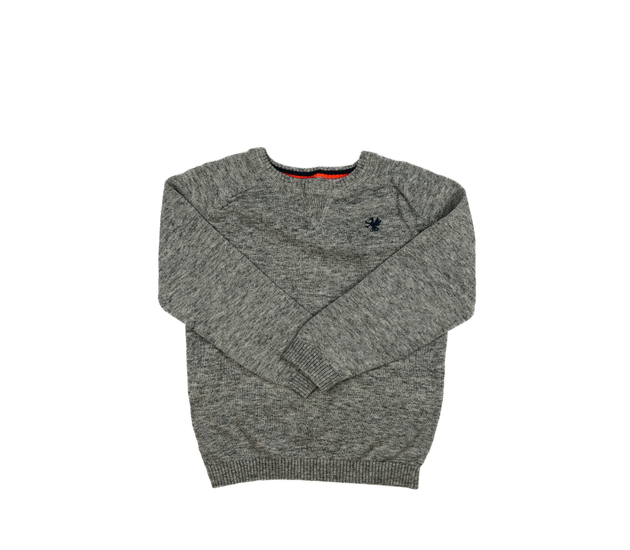 Šedý melírovaný svetr Next