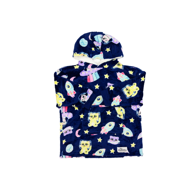 Modrá teplá oversize mikina Primark 