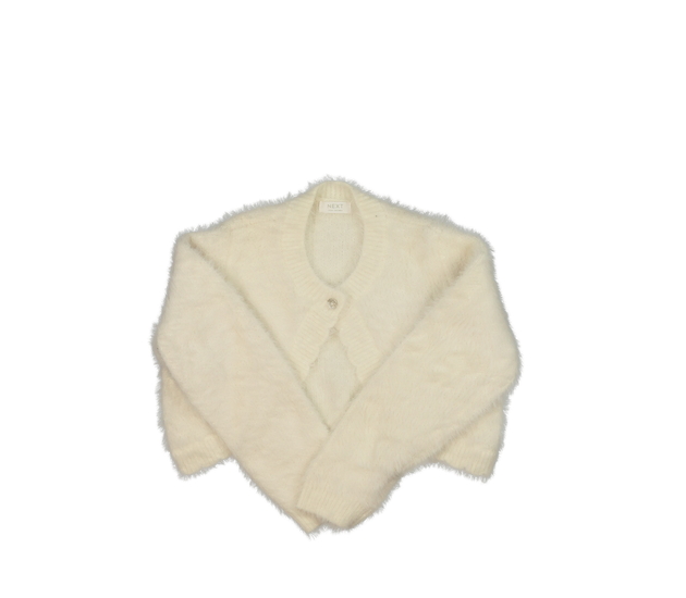 Krémové žinylkové bolerko Next