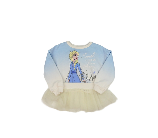 Krásná zdobná mikina Frozen Disney Tu