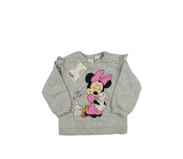 Nová šedá mikina Minnie Disney H&M