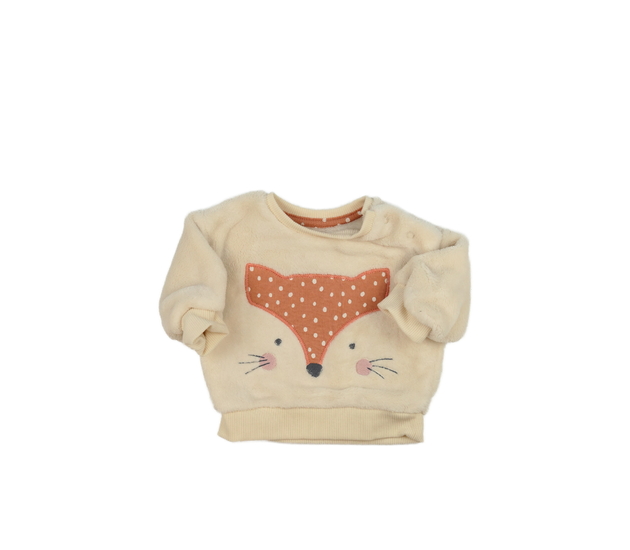 Hnědá mikina s liškou George