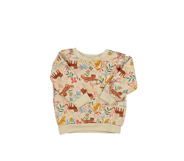 Hnědá mikina se zvířátky Primark 