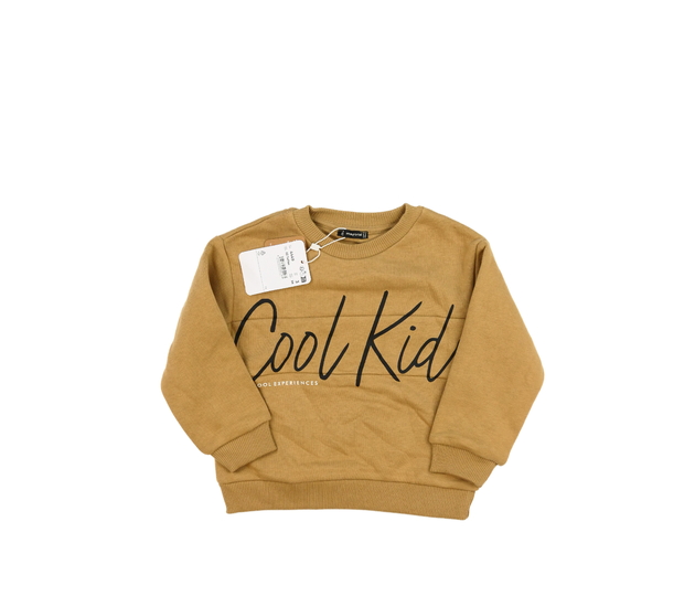 Nová hnědá stylová mikina Mayoral 