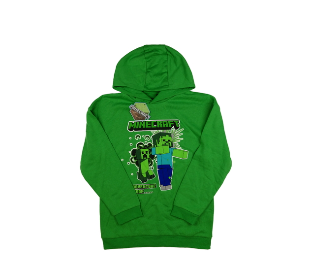 Nová krásná zelená mikina Minecraft Primark 