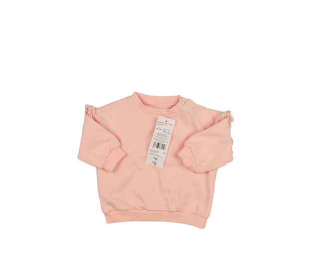 Nová růžová mikina s volánky F&F