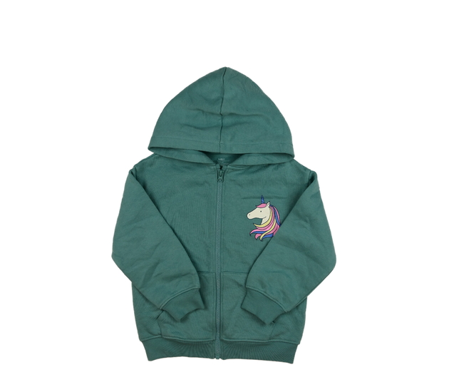 Modrá mikina s jednorožcem M&S