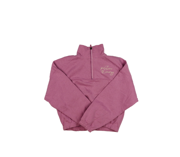 Růžová crop mikina Primark 