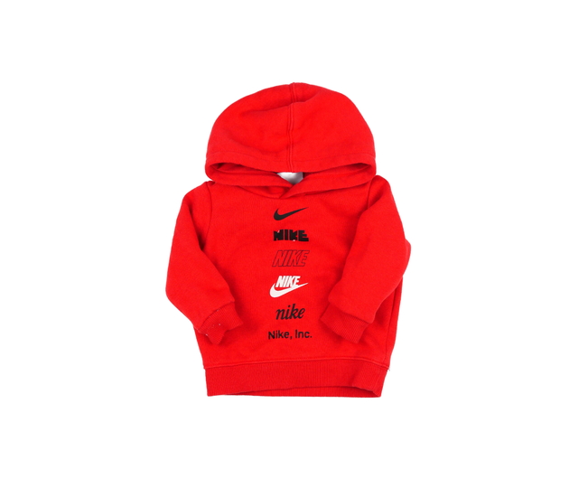 Červená mikina Nike 