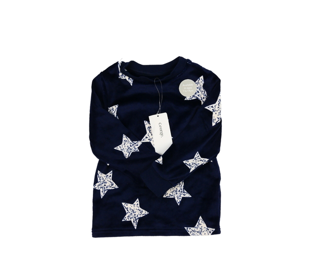 Nová modrá hebká mikina s hvězdami George