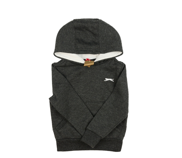 Šedá melírovaná mikina Slazenger