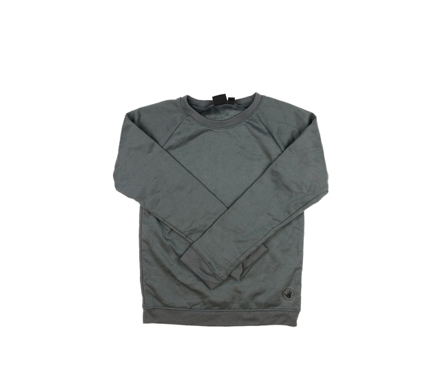 Jednobarevná mikina s teplým vnitřkem 